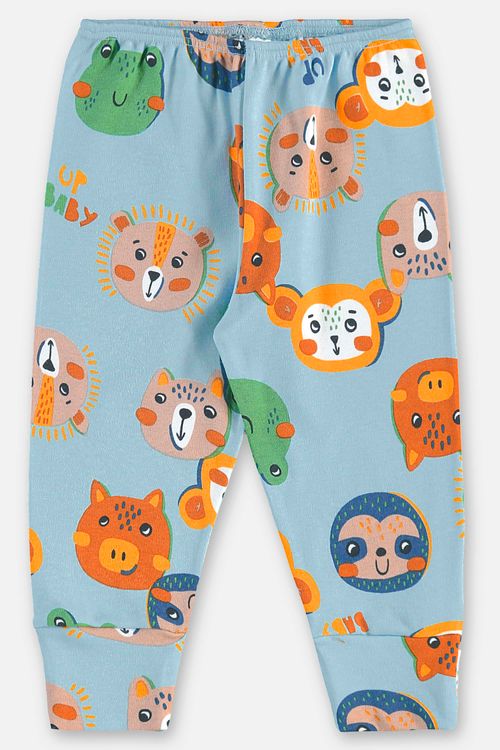 Calça em Suedine Essentials para Bebê Menino (Azul Claro) Up Baby