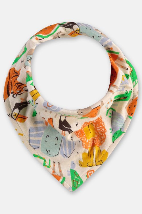 Babador Bandana para Bebê Menino em Suedine Essentials (Bege) Up Baby