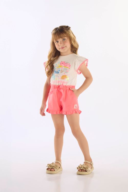 Conjunto Luz do Sol Infantil Feminino (Off White) Up Baby