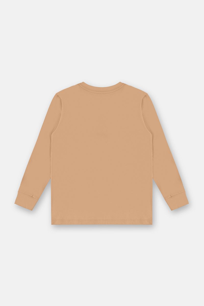 Camiseta-Infantil-de-Meia-Malha-Manga-Longa-Marrom-Up-Baby-2