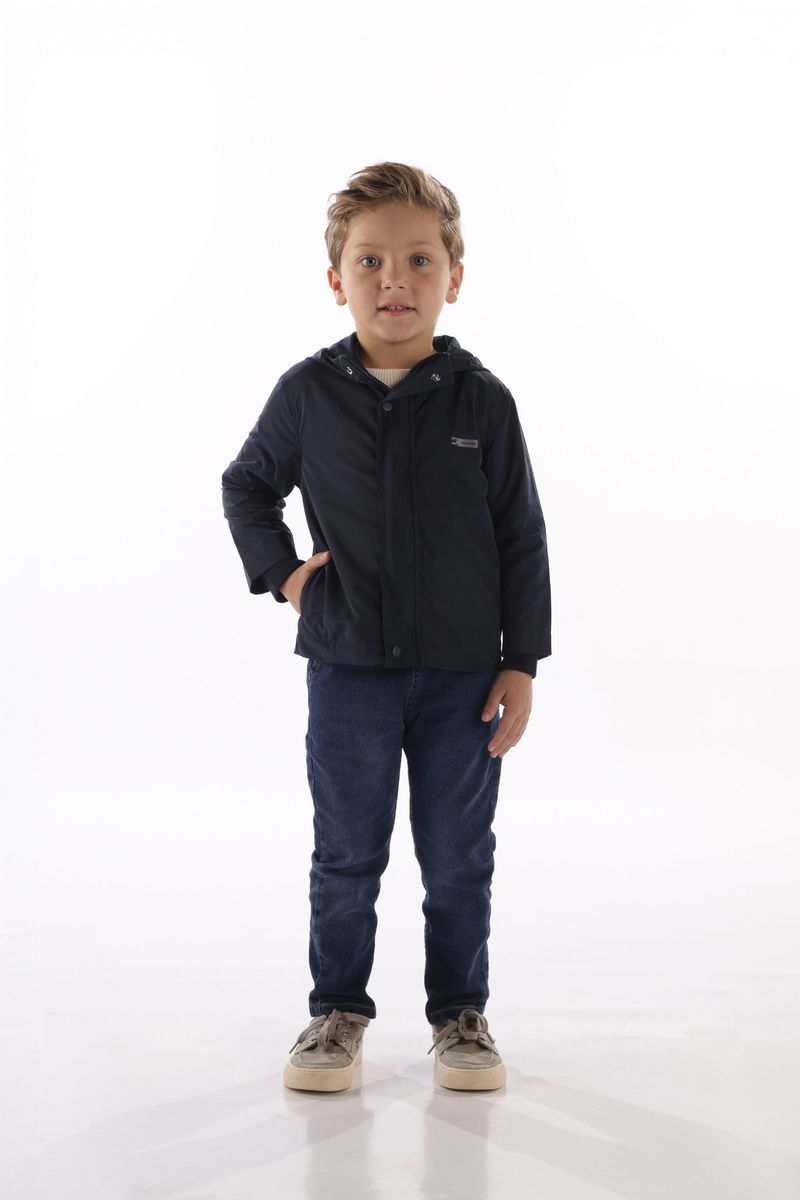 Jaqueta-Parka-Infantil-Impermeável-Azul-Marinho-4
