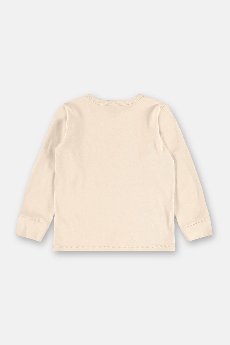 Pijama-Unissex-Infantil-Suedine-Bege-5